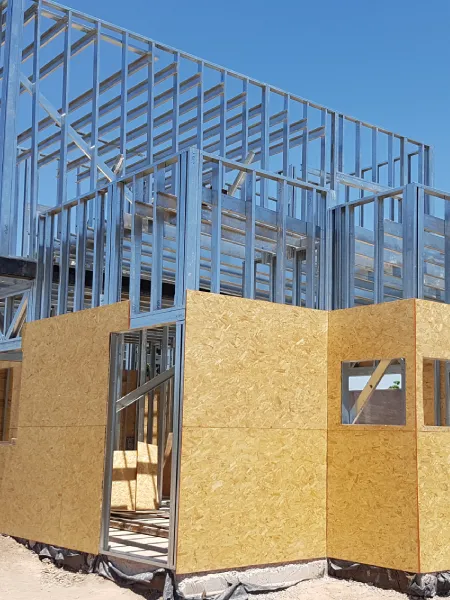 construcción de viviendas con steel framing